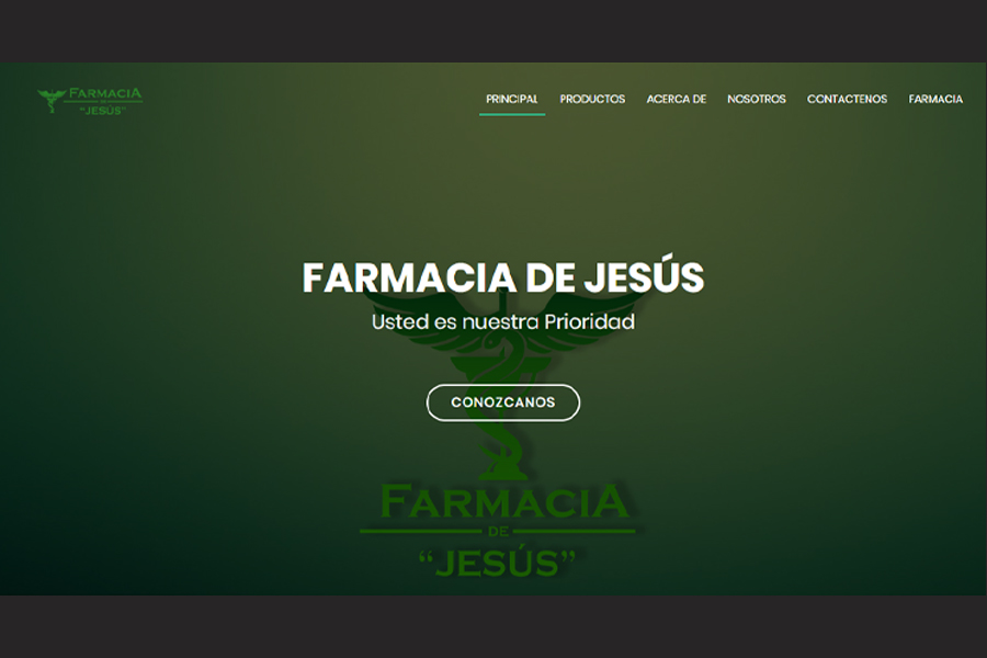 Farmacia de Jesús<span>Pagina Web</span>